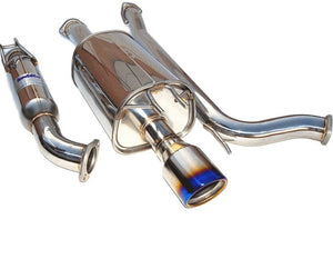 Invidia Q300 Exhaust Honda Civic Si Coupe (06-11) Catback w/ Polished or Titanium Blue Tip