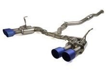 Load image into Gallery viewer, Invidia R400 Gemini Exhaust Subaru WRX / WRX STI Sedan (08-14) Full Titanium Catback w/ Quad Blue Burnt Tip - Default Title Alternate Image