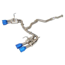 Load image into Gallery viewer, Invidia R400 Gemini Exhaust Subaru WRX / WRX STI (15-21) Full Titanium Catback w/ Quad Blue Burnt Tip - Default Title Alternate Image