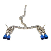 Load image into Gallery viewer, Invidia R400 Gemini Exhaust Subaru WRX / WRX STI (15-21) Full Titanium Catback w/ Quad Blue Burnt Tip - Default Title Alternate Image