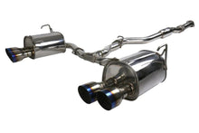 Load image into Gallery viewer, Invidia Q300 Exhaust Subaru WRX (22-23) 3" Catback w/ Single Layer or Rolled Quad Polished or Titanium Blue Tips - Single Layer / Titanium Blue Alternate Image