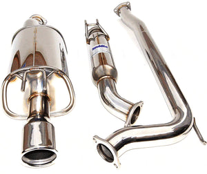 Invidia Q300 Exhaust Honda Civic Si Coupe (06-11) Catback w/ Polished or Titanium Blue Tip