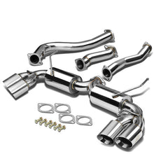 Load image into Gallery viewer, J2 Engineering Exhaust for Subaru WRX / WRX STI (2013-2014) Catback with Quad Polished Tips J2-CBE-DS-037 Alternate Image