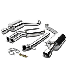 Load image into Gallery viewer, J2 Engineering Exhaust for Audi A4 1.8T / 2.0T (2003-2008) Catback with Dual Polished Tips J2-CBE-OS-032 Alternate Image