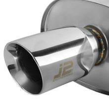 Load image into Gallery viewer, J2 Engineering Exhaust for Honda Civic Hatchback EH / EJ / EM / EK (1992-2000) Catback with Polished Tip J2-CBE-OS-053 Alternate Image