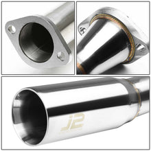 Load image into Gallery viewer, J2 Engineering Exhaust for Nissan Versa Sedan (2012-2017) Catback with Polished Tip J2-CBE-OS-066 Alternate Image