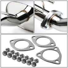 Load image into Gallery viewer, J2 Engineering Exhaust for Honda Civic EP3 Hatchback (2003-2005) Catback with Polished Tip J2-CBE-OS-071 Alternate Image