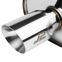 Load image into Gallery viewer, J2 Engineering Exhaust for Honda Civic EF Sedan (1988-1991) Catback with Polished Tip J2-CBE-OS-076 Alternate Image
