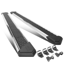 Load image into Gallery viewer, J2 Engineering Running Boards for Ford F150 (2015-2022) 8" or 10" Non-slip Honeycomb or Nerf Style - Super Crew Cab / 8" Chrome Honeycomb Alternate Image