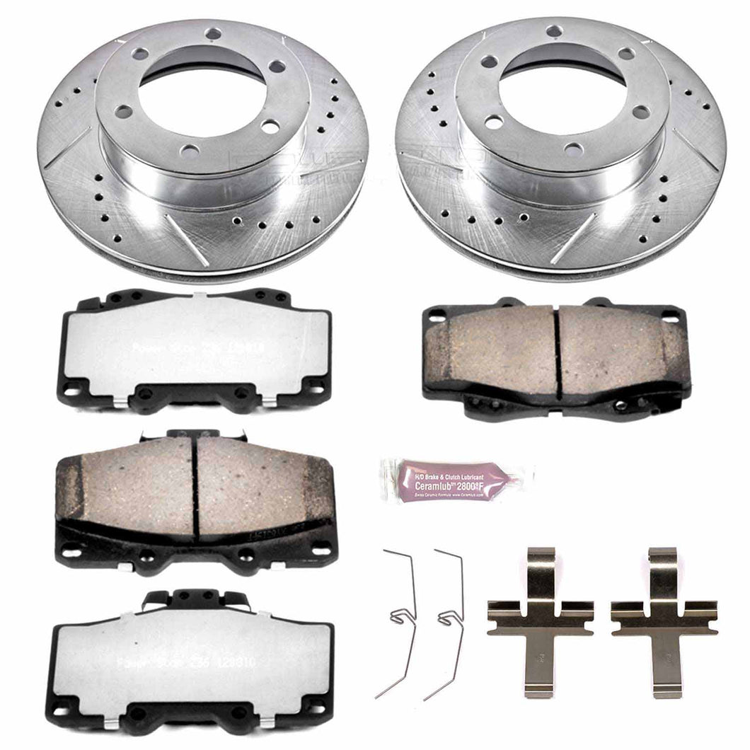 PowerStop Z36 Front Brake Kit Toyota Tacoma (98-04) Performance Rotors & Pads w/ 297mm or 319mm Rotors