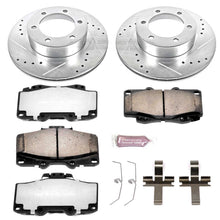 Load image into Gallery viewer, PowerStop Z36 Front Brake Kit Toyota Tacoma (98-04) Performance Rotors &amp; Pads w/ 297mm or 319mm Rotors Alternate Image