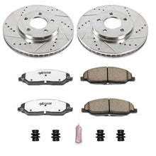 Load image into Gallery viewer, PowerStop Z26 Rear Brake Kit Ford Mustang (05-11) Performance Rotors &amp; Pads K1384-26 Alternate Image