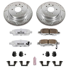 Load image into Gallery viewer, PowerStop Z26 Rear Brake Kit Infiniti G25 (11-12) G35 (05-08) G37 (09-13) Performance Rotors &amp; Pads K179-26 Alternate Image