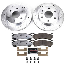 Load image into Gallery viewer, PowerStop Z36 Front Brake Kit Chevy Silverado 1500 (99–07) GMC Sierra 1500 (99-07) Performance Rotors &amp; Pads w/ or w/ out Calipers Alternate Image