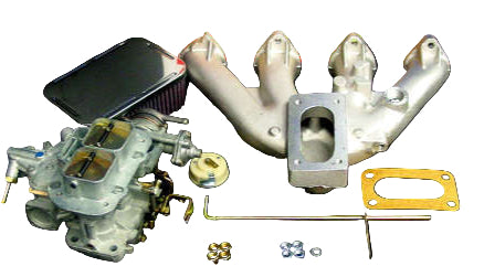 Weber Carburetor Kit BMW 2002 (1968-1976) Includes Intake Manifold - 3