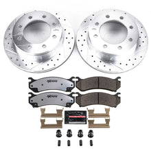 Load image into Gallery viewer, PowerStop Z36 Rear Brake Kit Chevy Avalanche 2500 (2002–2006) Performance Rotors &amp; Pads K2041-36 Alternate Image