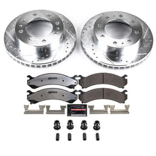 Load image into Gallery viewer, PowerStop Z36 Front or Rear Brake Kit Chevy Silverado 2500 HD / 3500 (01-08) GMC Sierra 2500 HD / 3500 (01-08) Performance Rotors &amp; Pads K2071-36 Alternate Image