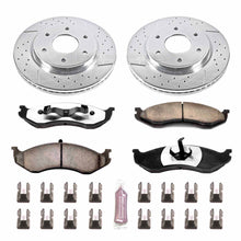 Load image into Gallery viewer, PowerStop Z36 Front Brake Kit Jeep Comanche 4WD (90-92) Performance Rotors &amp; Pads K2119-36 Alternate Image