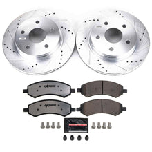 Load image into Gallery viewer, PowerStop Z36 Front or Rear Brake Kit Chrysler Aspen (07-09) Performance Rotors &amp; Pads Alternate Image