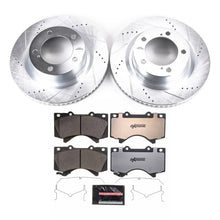 Load image into Gallery viewer, PowerStop Z36 Front Brake Kit Toyota Tundra (07-21) Performance Rotors &amp; Pads K2952-36 Alternate Image