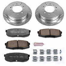 Load image into Gallery viewer, PowerStop Z36 Rear Brake Kit Toyota Sequoia (08-22) Performance Rotors &amp; Pads K3073-36 Alternate Image