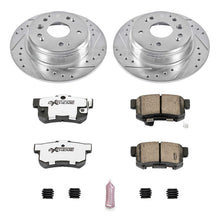 Load image into Gallery viewer, PowerStop Z26 Rear Brake Kit Acura TL (04–08) Performance Rotors &amp; Pads K5399-26 Alternate Image