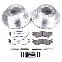 Load image into Gallery viewer, PowerStop Z36 Rear Brake Kit Dodge Ram 1500 Pickup (06-08) Ram 2500/ 3500 Pickup (03-08) Performance Rotors &amp; Pads K5490-36 Alternate Image