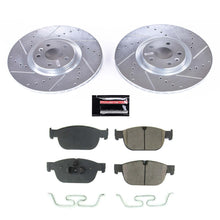 Load image into Gallery viewer, PowerStop Z23 Front Brake Kit Volvo S60 (19-25) S90 (17-24) Performance Rotors &amp; Pads K7703 Alternate Image