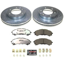 Load image into Gallery viewer, PowerStop Z36 Rear Brake Kit Ford Bronco (21-24) Performance Rotors &amp; Pads K8413-36 Alternate Image