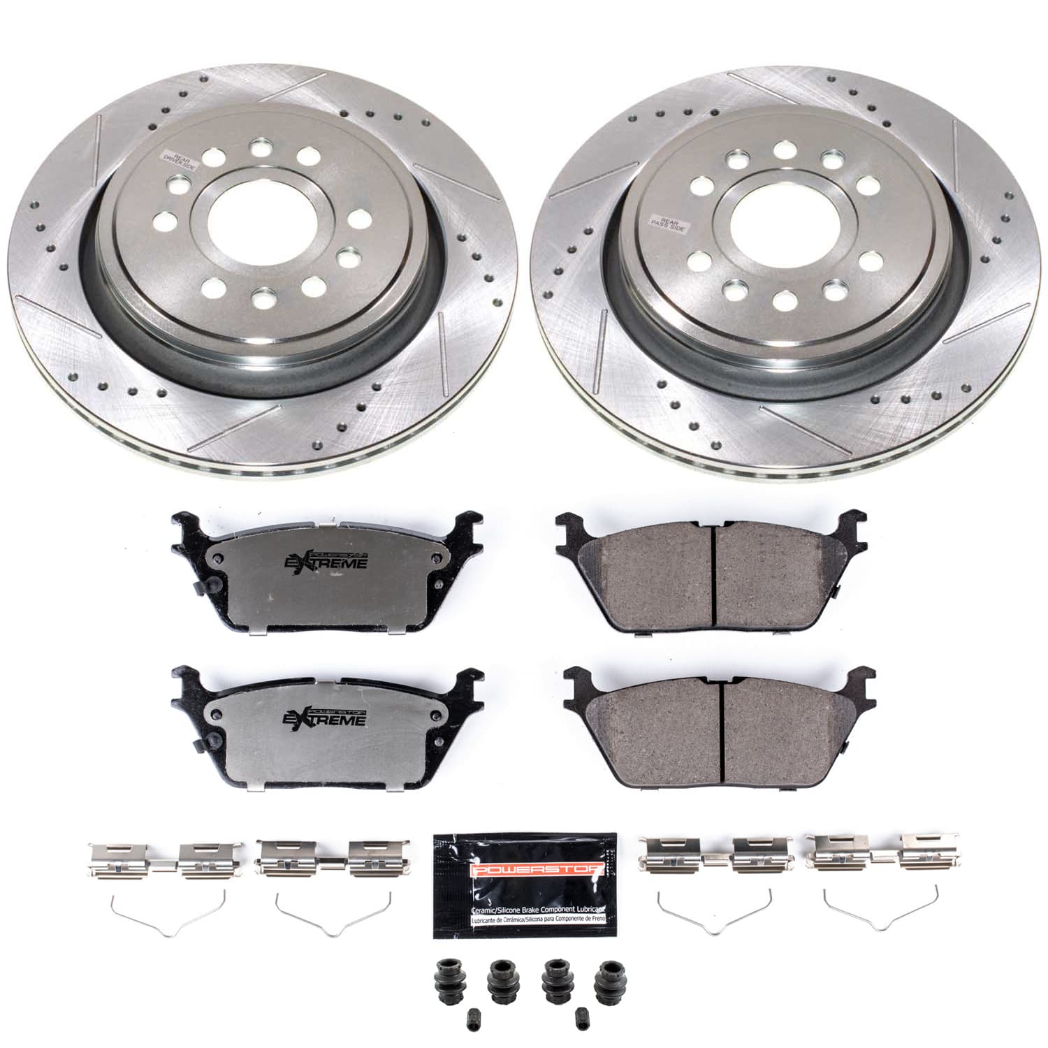 PowerStop Z36 Rear Brake Kit RAM 1500 TRX (21-24) Performance Rotors &