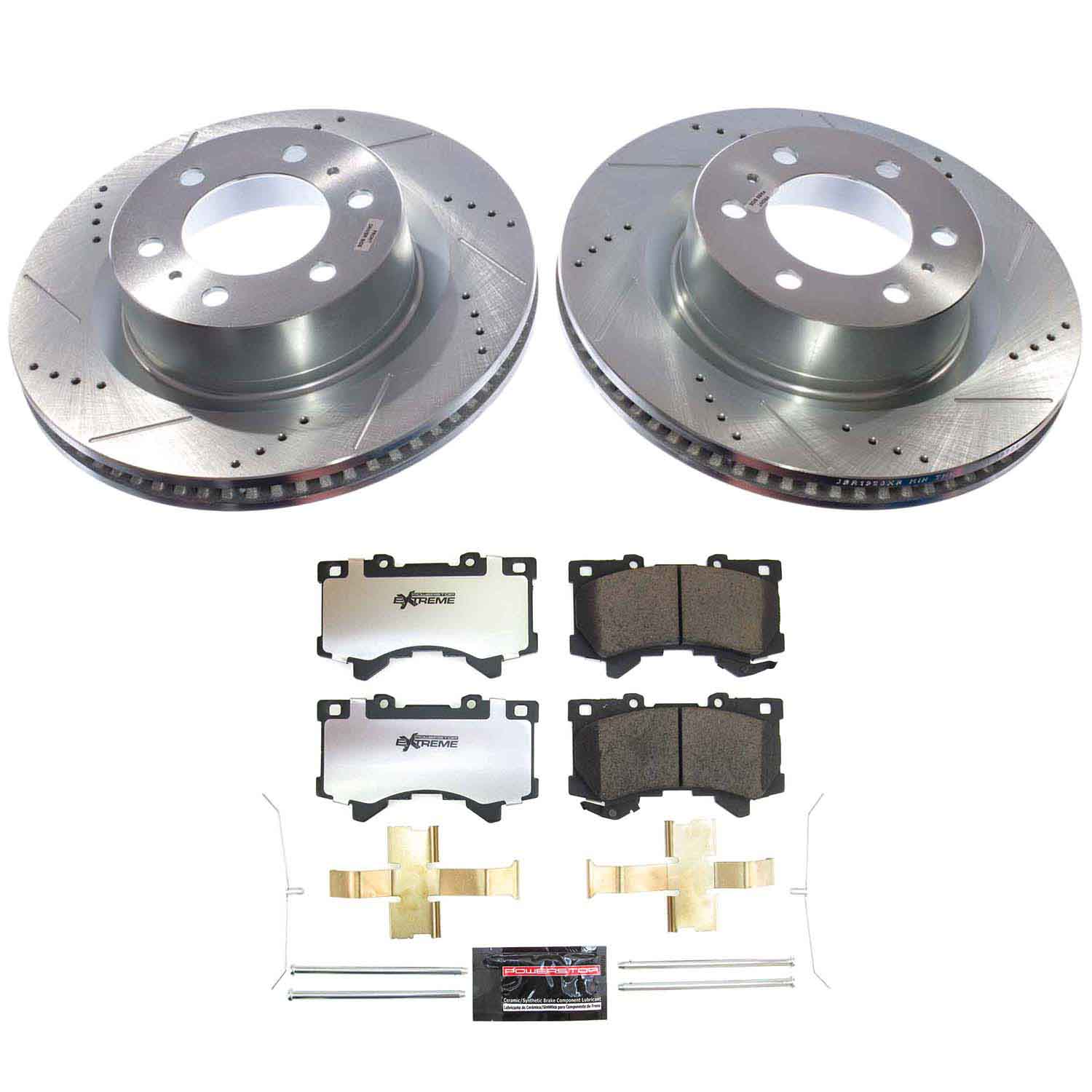 PowerStop Z36 Rear Brake Kit Toyota Tundra (22-24) Performance Rotors