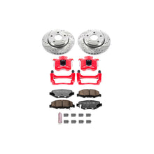 Load image into Gallery viewer, PowerStop Z36 Front or Rear Brake Kit Jeep Wrangler (07-17) Wrangler JK (2018) Performance Rotors &amp; Pads w/ or w/ out Caliper - Rear w/ Caliper Alternate Image