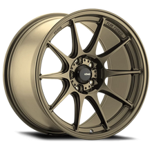 Load image into Gallery viewer, Konig Dekagram Wheels 18x8.5 | 5x100 , 5x108 , 5x112 , 5x114.3 , 5x120 | Semi-Matte Black - 5x108 | +43 | 73.1 / Gloss Bronze Alternate Image