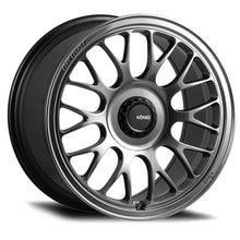 Load image into Gallery viewer, Konig MRK1 Flow Formed Wheels 18x8.5 | 5x108 , 5x112 , 5x114.3 , 5x120 | Hyper Carbon - 5x112| +32 | 66.56 Alternate Image
