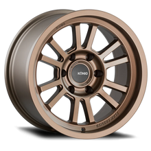 Load image into Gallery viewer, Konig HyperTrail HT1 Flow Formed Wheels 17x8.5 | 6x139.7 , -6 | Matte Black or Satin Bronze - Satin Bronze Alternate Image