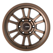 Load image into Gallery viewer, Konig HyperTrail HT1 Flow Formed Wheels 17x8.5 | 6x139.7 , -6 | Matte Black or Satin Bronze - Matte Black Alternate Image