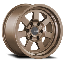 Load image into Gallery viewer, Konig HyperTrail HT2 Flow Formed Wheels 18x9 | 5x127 , 6x139.7 | Matte Black / Satin Bronze / Gloss Anthracite Alternate Image