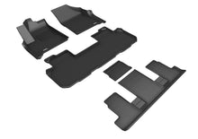 Load image into Gallery viewer, 3D MAXpider Floor Mats Buick Enclave 7 Seater (18-24) All-Weather Kagu Series - Front / Second / Third Row - Complete Set Alternate Image