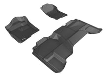 Load image into Gallery viewer, 3D MAXpider Floor Mats Chevy Silverado (07-13) All-Weather Kagu Series - Front or Second Row - Extended Cab / Complete Set Alternate Image