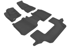Load image into Gallery viewer, 3D MAXpider Floor Mats Ford Flex (09-19) All-Weather Kagu Series - Front / Second / Third Row - w/o Center Console / Complete Set Alternate Image