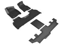 Load image into Gallery viewer, 3D MAXpider Floor Mats Chevy Suburban (21-24) All-Weather Kagu Series - Front /  Second / Third Row Alternate Image