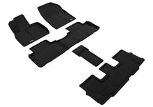 Load image into Gallery viewer, 3D MAXpider Floor Mats Hyundai Palisade (20-24) All-Weather Elegant Series - Complete Set - 7 Seater Alternate Image