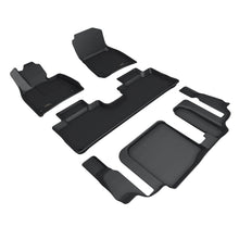 Load image into Gallery viewer, 3D MAXpider Floor Mats Mercedes EQS SUV (23-24) All-Weather Kagu Series - Front / Second / Third Row - 7 Seater / Complete Set Alternate Image