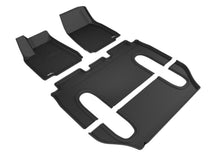 Load image into Gallery viewer, 3D MAXpider Floor Mats Tesla Model X (16-21) All-Weather Kagu Series - Front / Second / Third Row Alternate Image