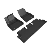 Load image into Gallery viewer, 3D MAXpider Floor Mats Tesla Model 3 (20-24) All-Weather Kagu Series - Front or Second Row - First Row Alternate Image