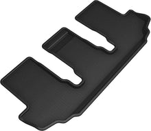 Load image into Gallery viewer, 3D MAXpider Floor Mats Toyota Highlander Gas 7 / 8 Seater (20-24) All-Weather Kagu Series Black - Front / Second / Third Row Alternate Image