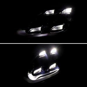 Spec-D Projector Headlights Porsche Cayenne (08-23) 957 & 958 LED Matrix or Quad LED Bar Style - Black