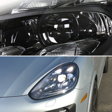 Load image into Gallery viewer, Spec-D Projector Headlights Porsche Cayenne (08-23) 957 &amp; 958 LED Matrix or Quad LED Bar Style - Black Alternate Image