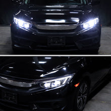 Load image into Gallery viewer, Spec-D Headlights Honda Civic FC/FK (2016-2021) Full LED or Halogen Projector With Sequential Turn Signal - Black or Chrome Alternate Image