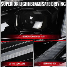 Load image into Gallery viewer, Spec-D Full LED Headlights for Chevy Corvette C6 (2005-2013) C8 Design with Sequential Turn Signals - Black Alternate Image